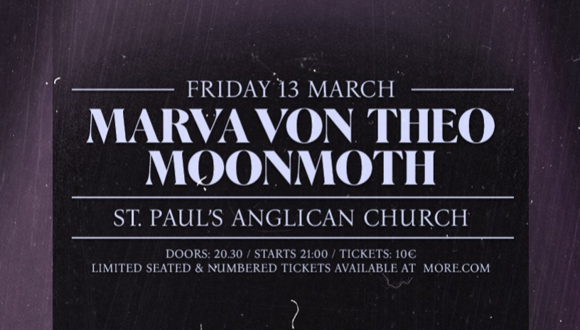 Marva Von Theo & MoonMoth Live at St. Paul’s  Anglican Church