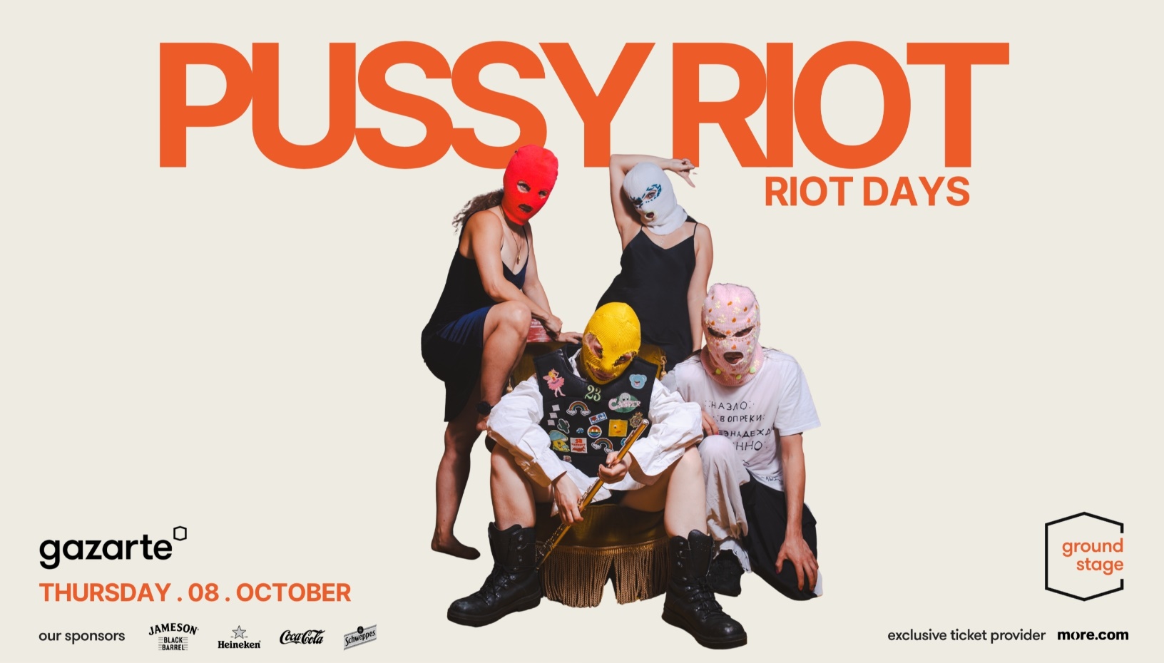 PUSSY RIOT 'Riot Days' live in Athens