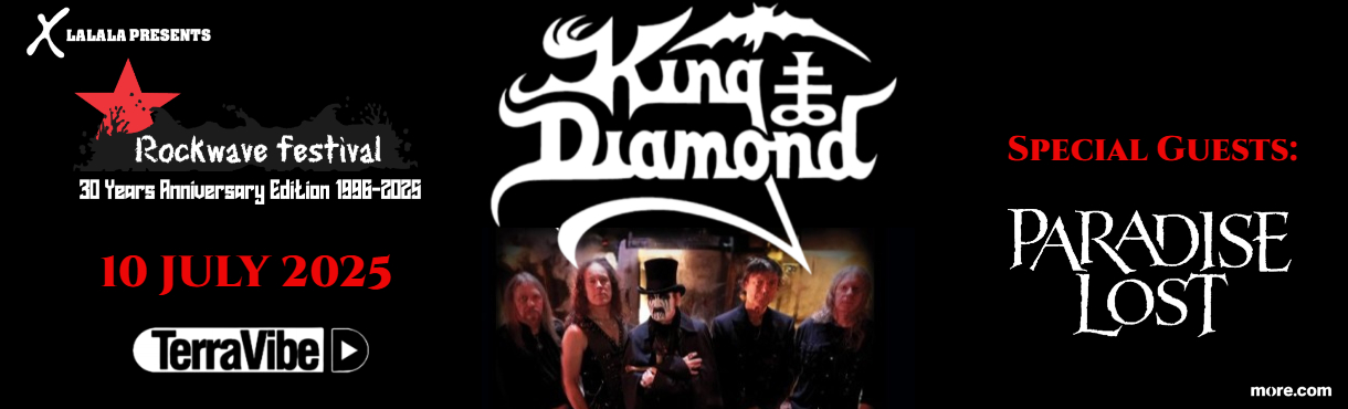 Rockwave Festival 2025 King Diamond @Terra Vibe