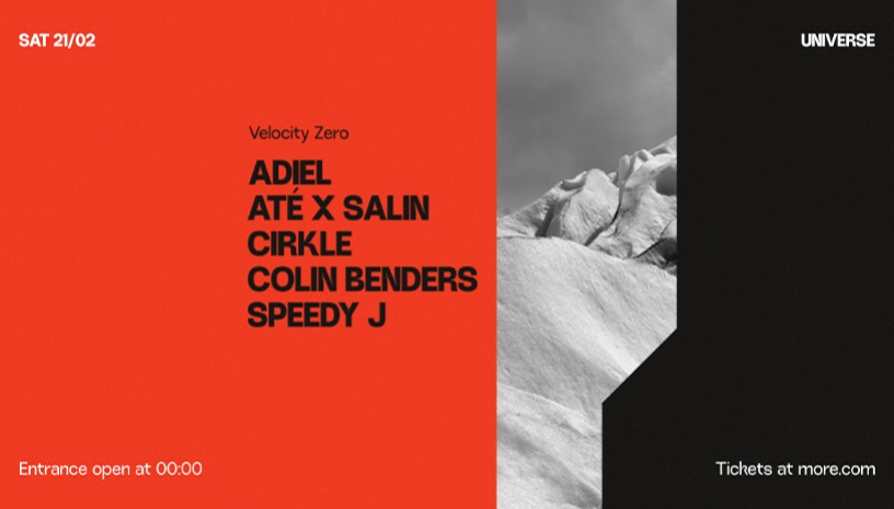 VLCT zero w/ Adiel, Speedy J & Colin Benders 