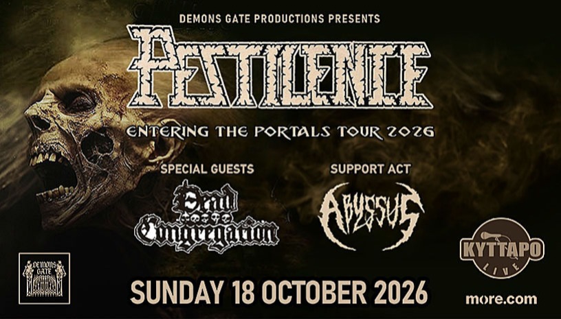 Pestilence - Dead Congregation - Abyssus, Κυριακή 18 Οκτωβρίου, Κύτταρο