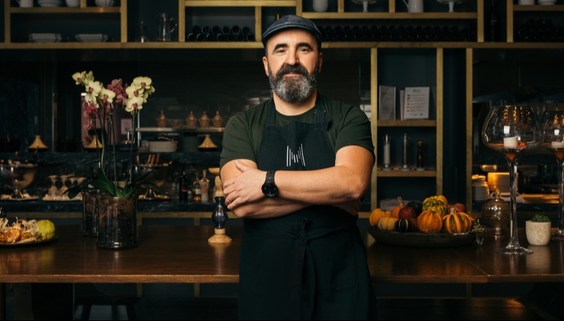 Chef Sotiris Evaggelou at Oliviera