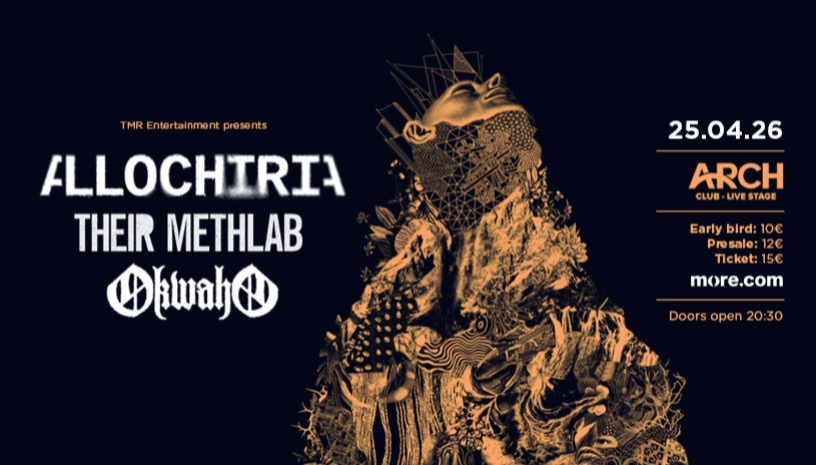 ALLOCHIRIA LIVE IN ATHENS W/ THEIR METHLAB & OKWAHO