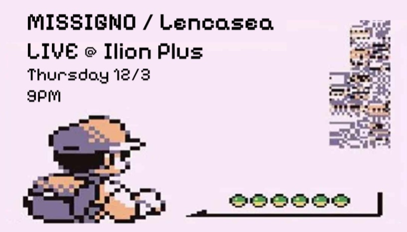 MISSIGNO X LENCASEA - LIVE IN ATHENS