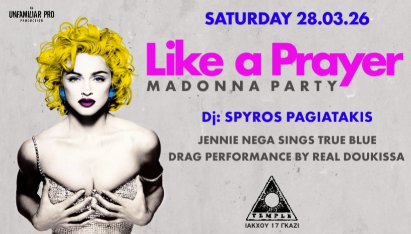 Like A Prayer - MADONNA PARTY