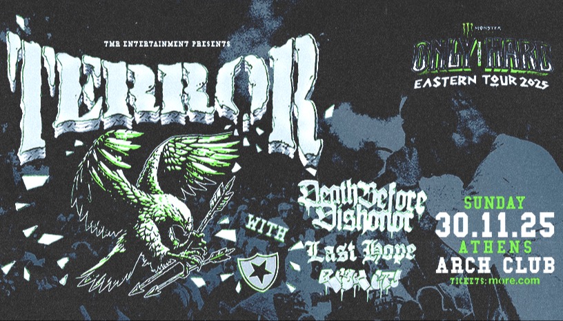 ONLY THE HARD EUROPEAN TOUR 2025 WITH TERROR (US) - ATHENS