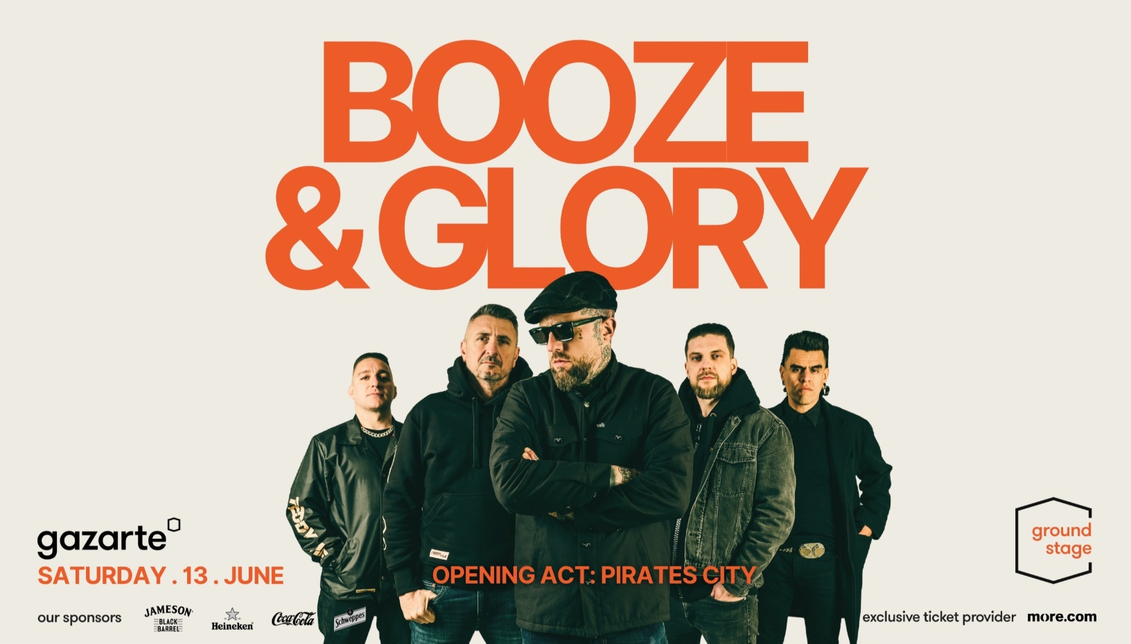 BOOZE&GLORY live in Athens
