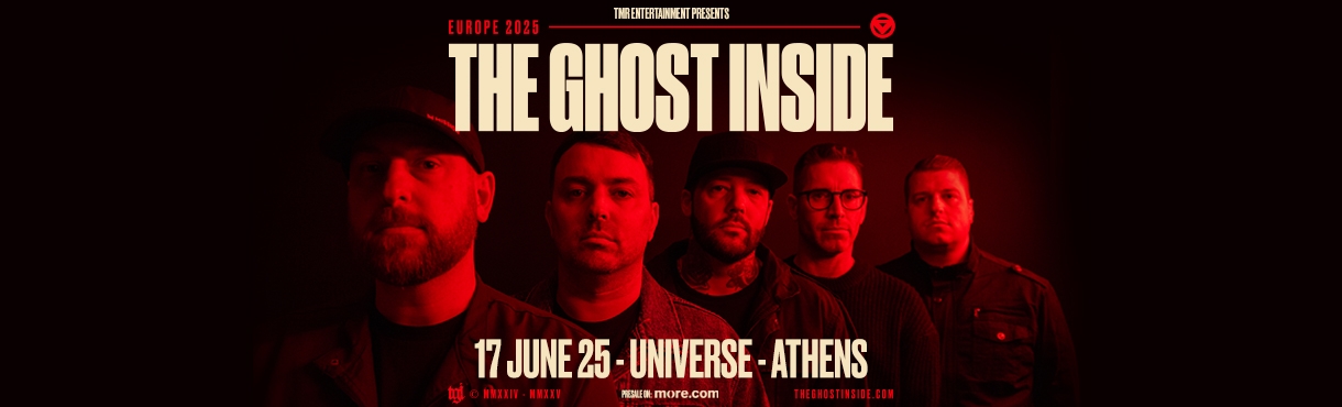 THE GHOST INSIDE (US) LIVE IN ATHENS