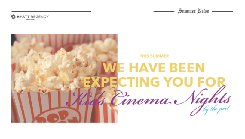 Kids Cinema @ Hyatt Regency Thessaloniki