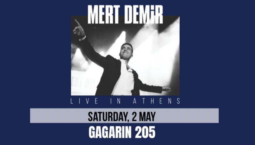 Mert Demir LIVE in Athens