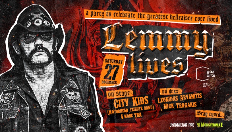 LEMMY LIVES - TRIBUTE LIVE + PARTY 