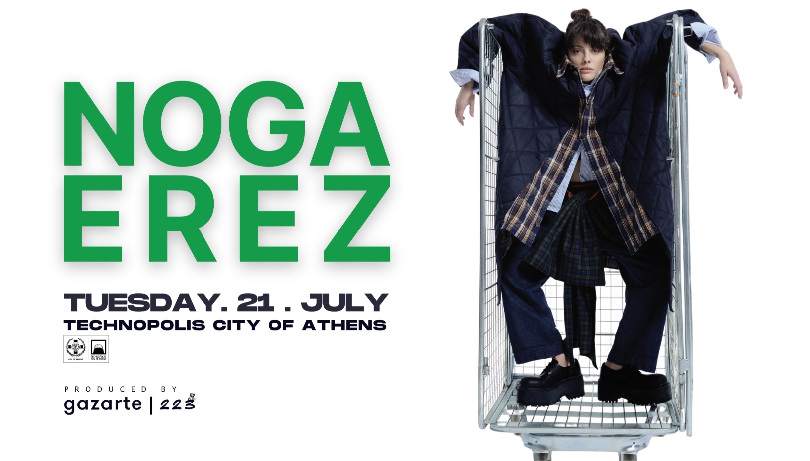 NOGA EREZ live in Technopolis Athens