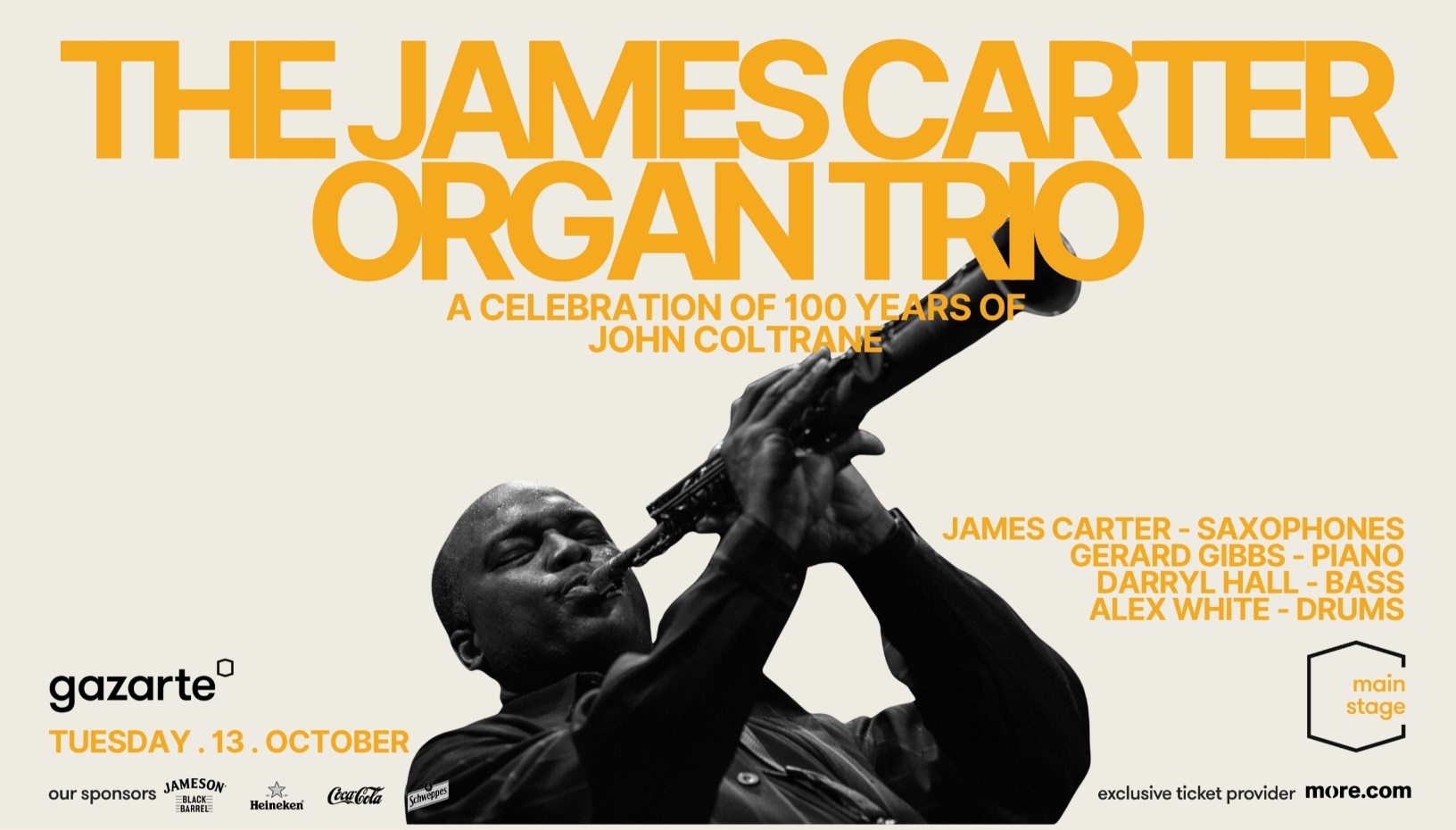 THE JAMES CARTER ORGAN TRIO live in Athens